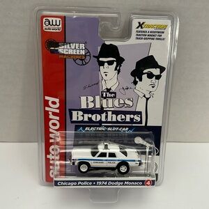 Auto World Chicago Police 1974 Dodge Monaco - Blues Brothers - SC372 Slot Car
